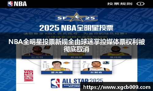 NBA全明星投票新规全由球迷掌控媒体票权利被彻底取消